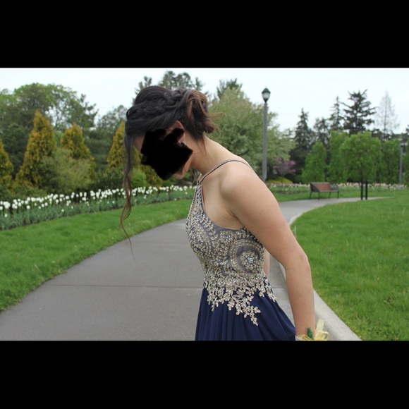 Prom dress - camille la vie evening gown - Picture 3 of 4